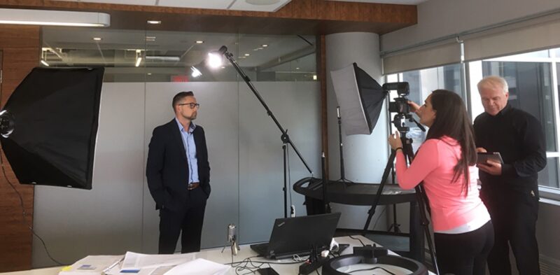 Notre équipe de droit municipal en tournage